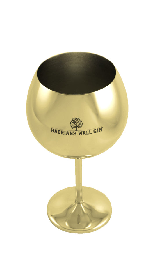 Hadrian's Wall Gin Goblet - Gold