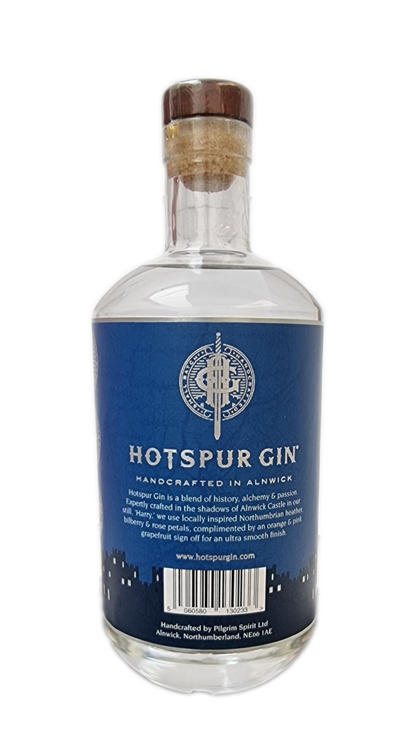 Hotspur Gin Without Castle- 70cl - 40%